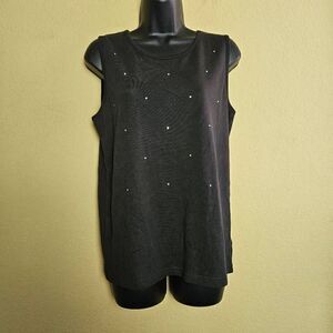 NWT Quacker Factory Sleeveless Top